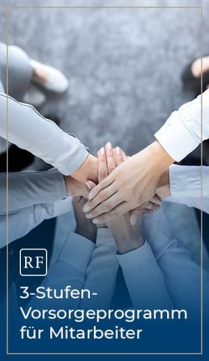 Flyer - Vorsorgeprogramm für Mitarbeiter